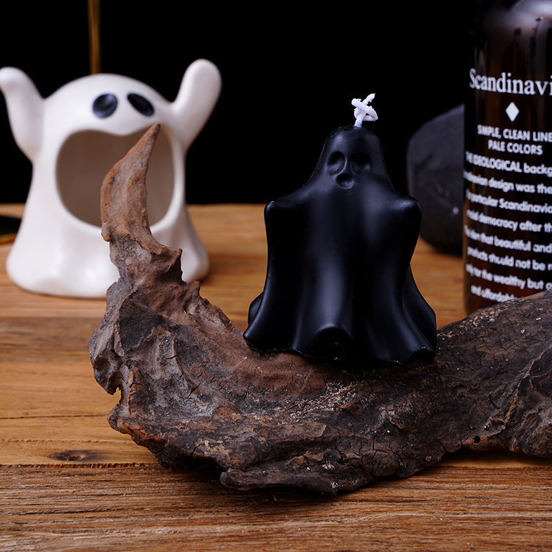 Halloween Candle: Creative Ghost DIY Ornament