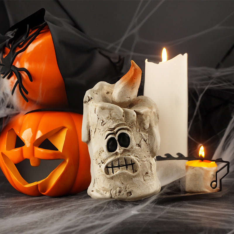 Halloween Pumpkin and Ghost Ornaments – Charming Desktop Decorations