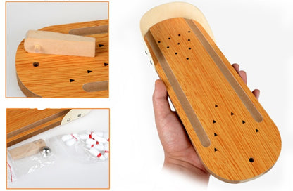 Children's Wooden Mini Bowling Set - Fun, Interactive & Educational