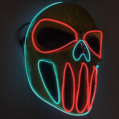 Halloween Ghost LED Neon Mask