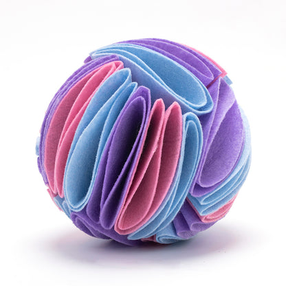 Foldable Dog Snuffle Ball – Pet Training and Intelligence Toy