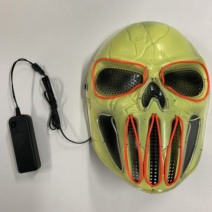 Halloween Ghost LED Neon Mask