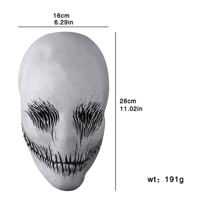 Spooky Halloween Ghost Latex Mask