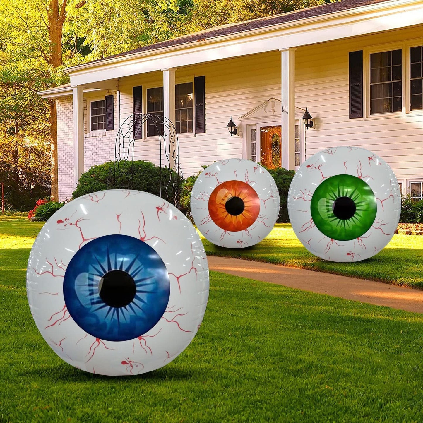 Halloween Eyeball Inflatable Balloon