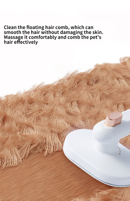 Pet Self-Cleaning Comb: Hair Removal Brush for Cats and Dogs