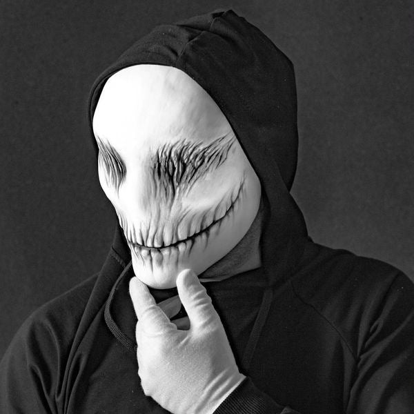 Spooky Halloween Ghost Latex Mask