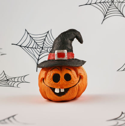 Halloween Pumpkin and Ghost Ornaments – Charming Desktop Decorations