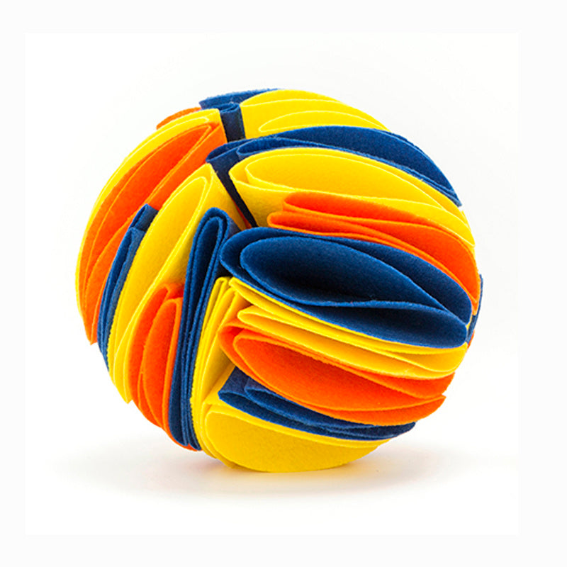 Foldable Dog Snuffle Ball – Pet Training and Intelligence Toy