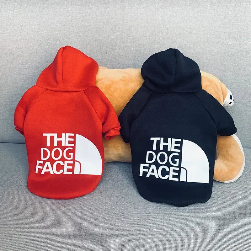 The Dog Face Classics: Premium Pet Hoodies for Small Dogs (XS to XXL)