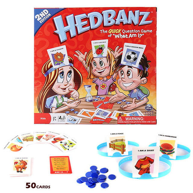 HEDBANZ Quick Question: What Am I? - Family Board Game