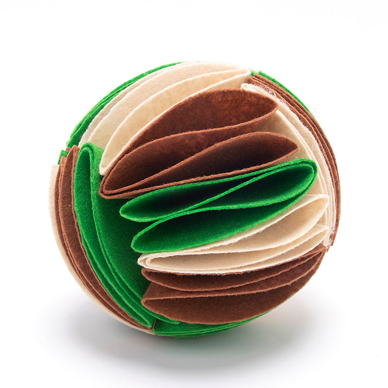 Foldable Dog Snuffle Ball – Pet Training and Intelligence Toy