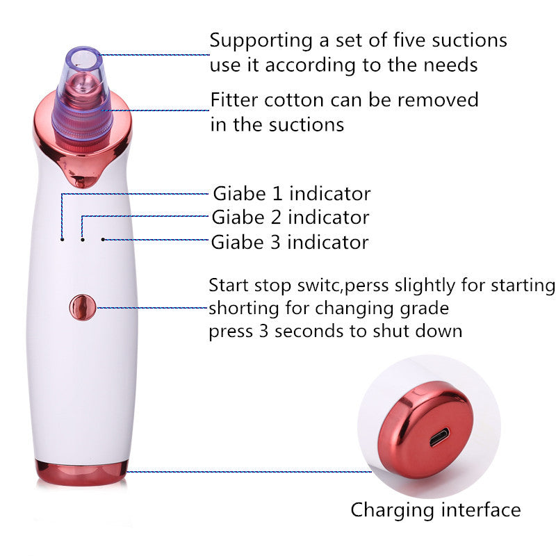 Blackhead Remover (Vacuum Suction Tool)