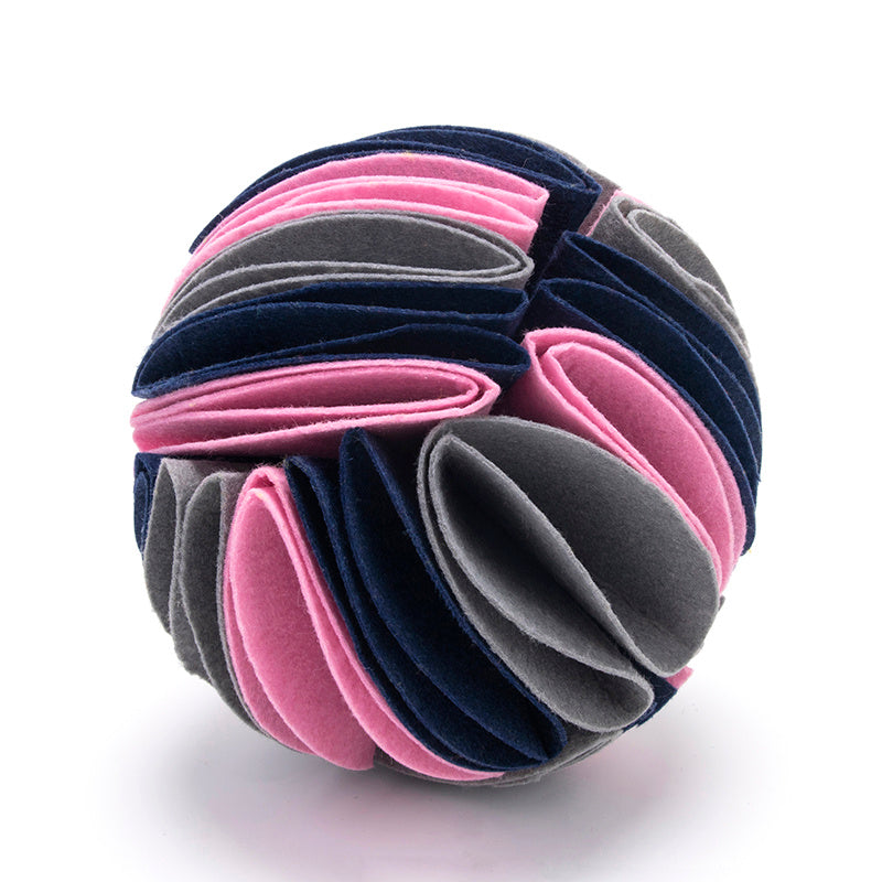 Foldable Dog Snuffle Ball – Pet Training and Intelligence Toy